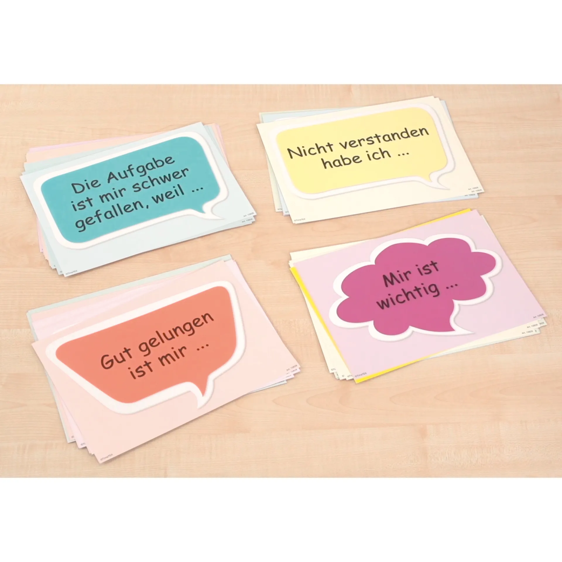 Hilfe-Karten "freies Reden"