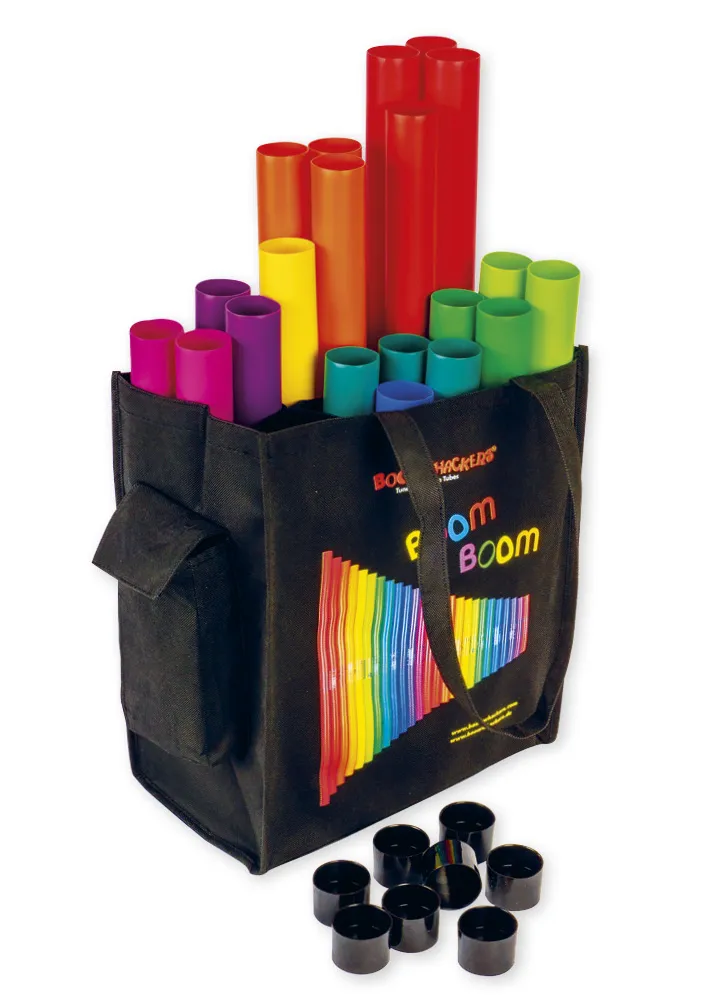 Klassenset Klang-Röhren bunt