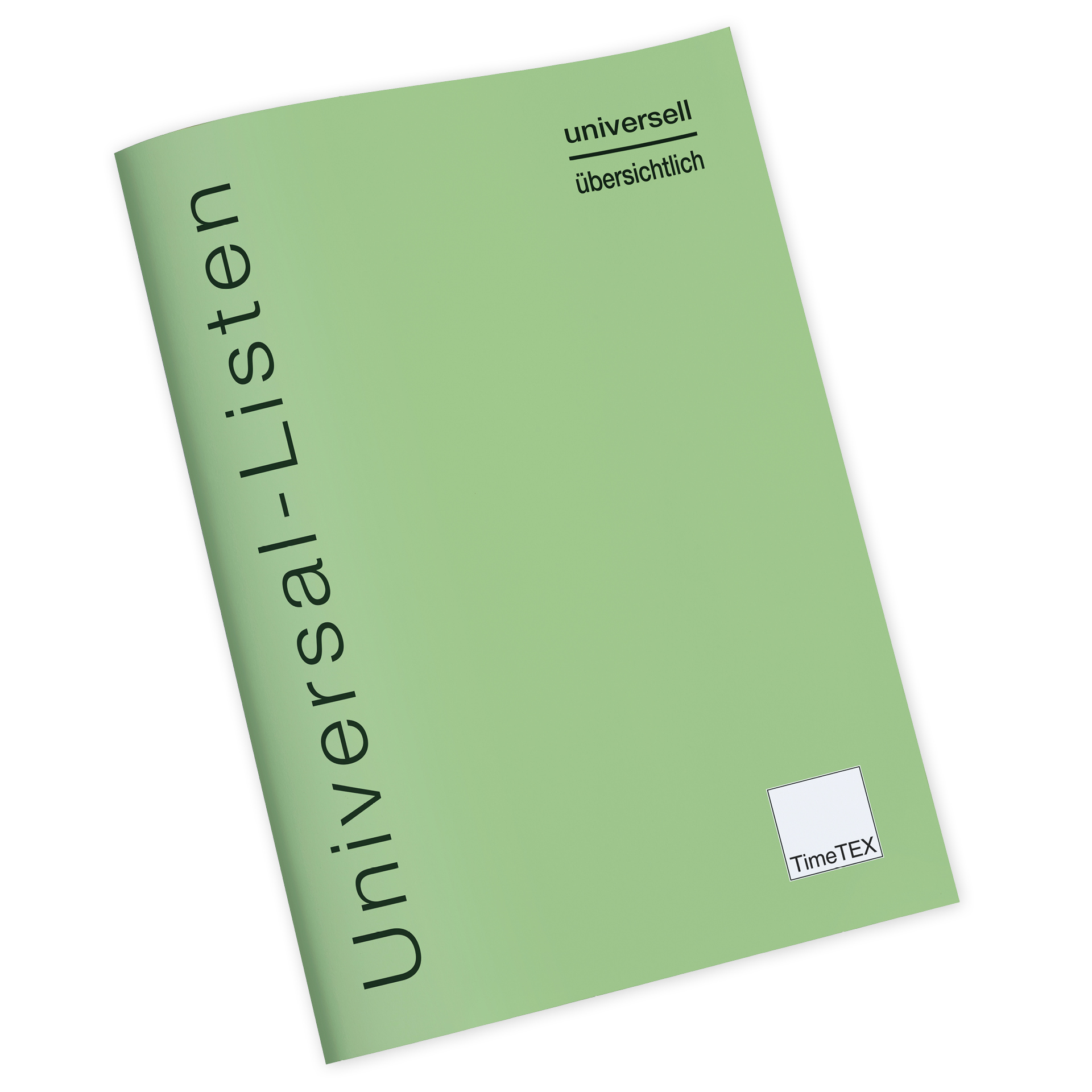 TimeTEX Heft Universal-Listen A4, 64 Seiten