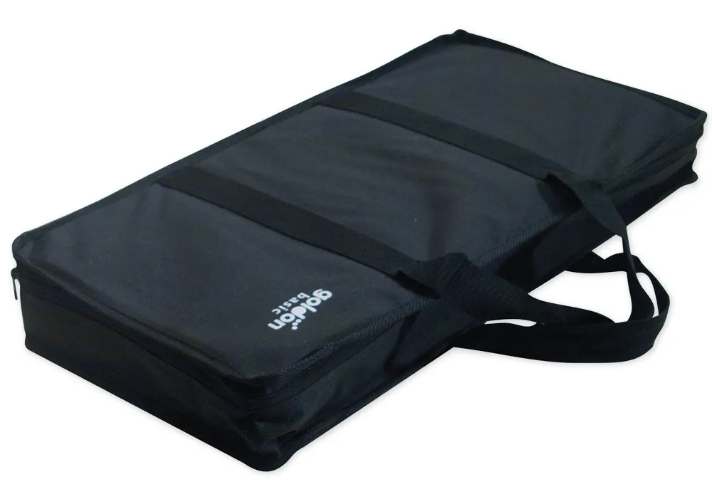 Set Klangbausteine, bunt, 10 Stück mit Schlägel in Tasche