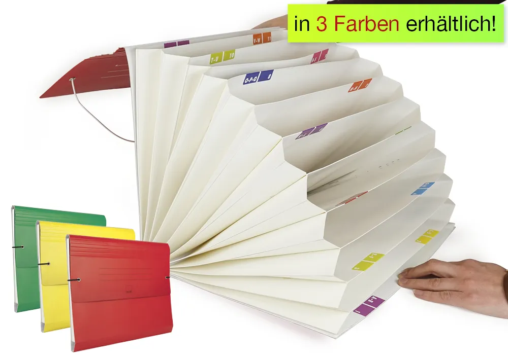 Fächer-Ordnungs-Mappe