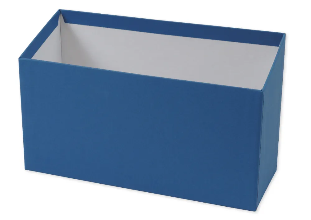 Karteikasten aus Pappe A6, abfallend