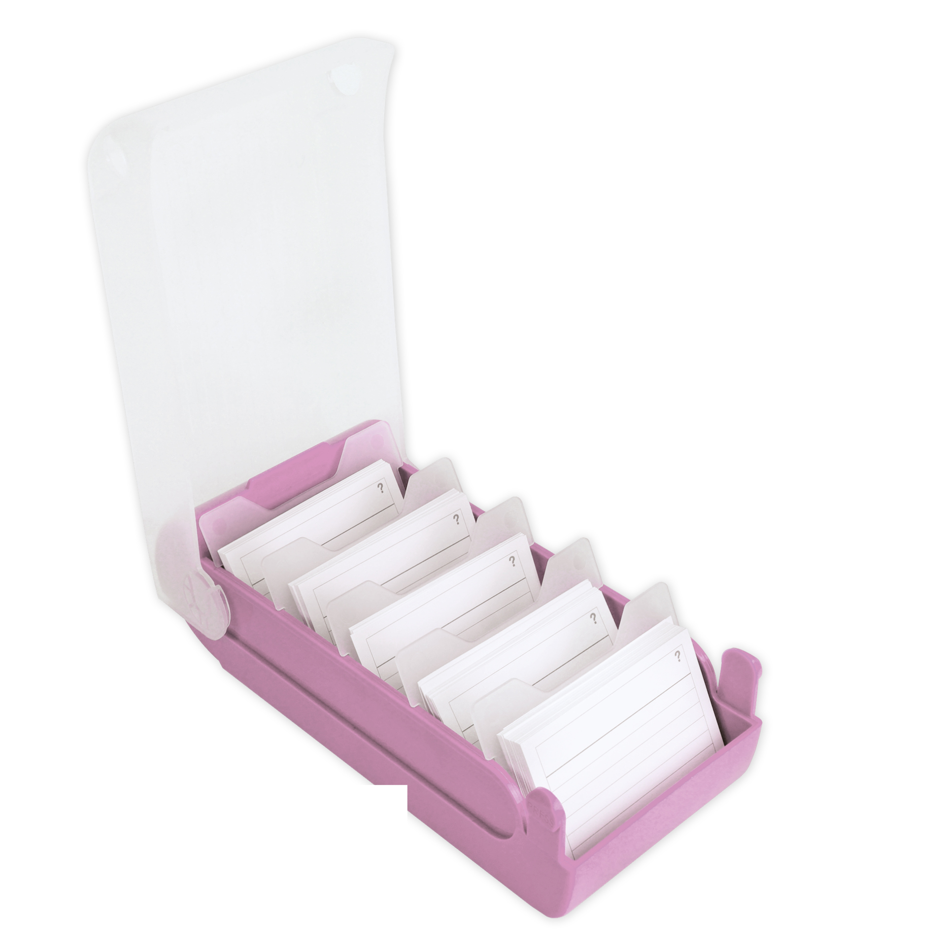 Lern-Karteikasten Kunststoff für A8