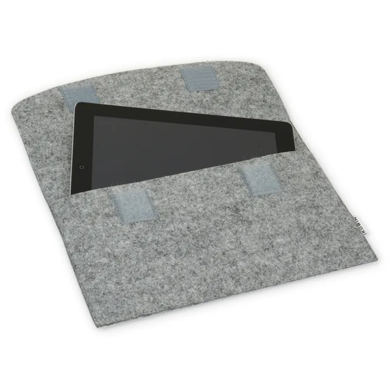 Tablet-Hülle aus Filz mit Einstecktasche, 30x20 cm