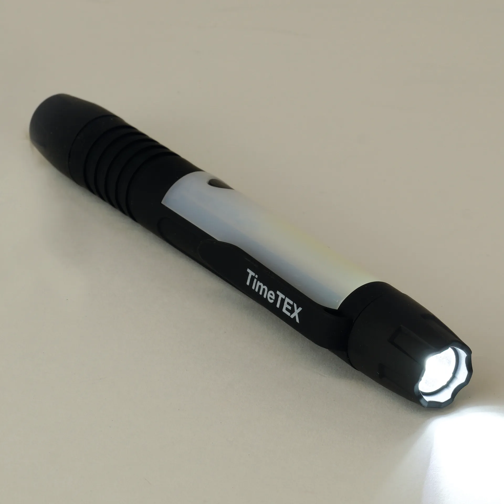 LED-Taschenlampe mit Leselicht, 17 cm lang, 2 cm ø