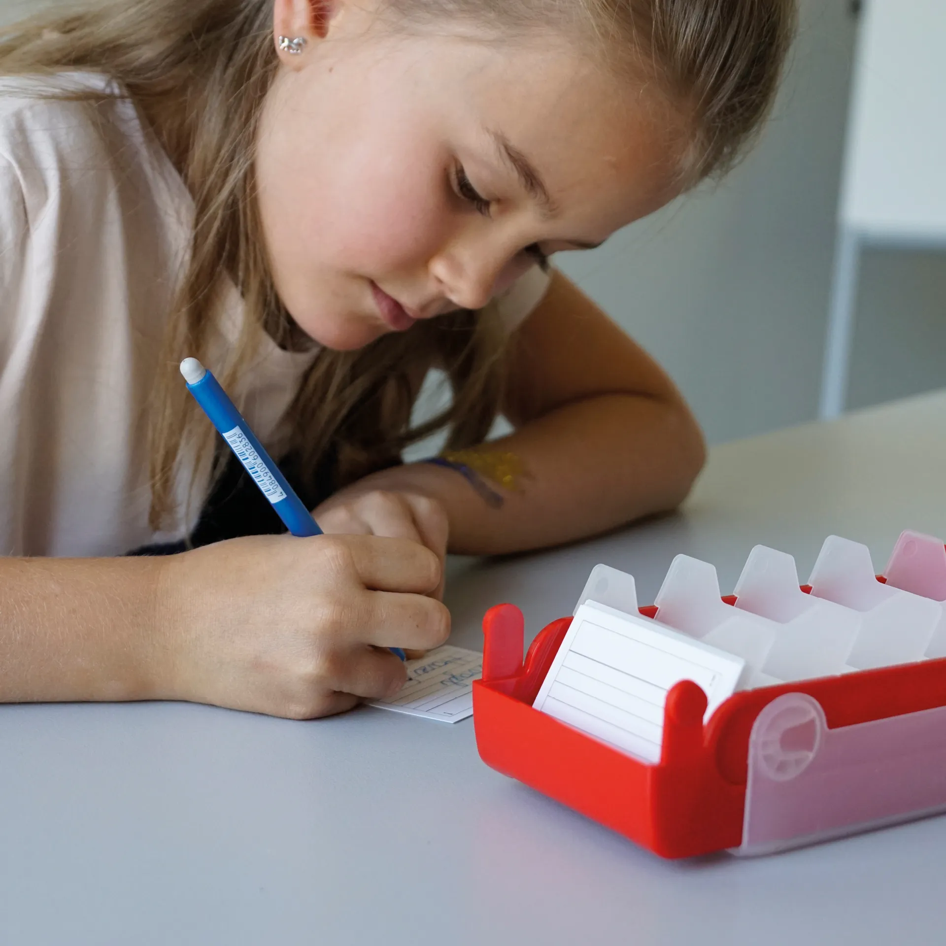 Lern-Karteikasten Kunststoff für A8