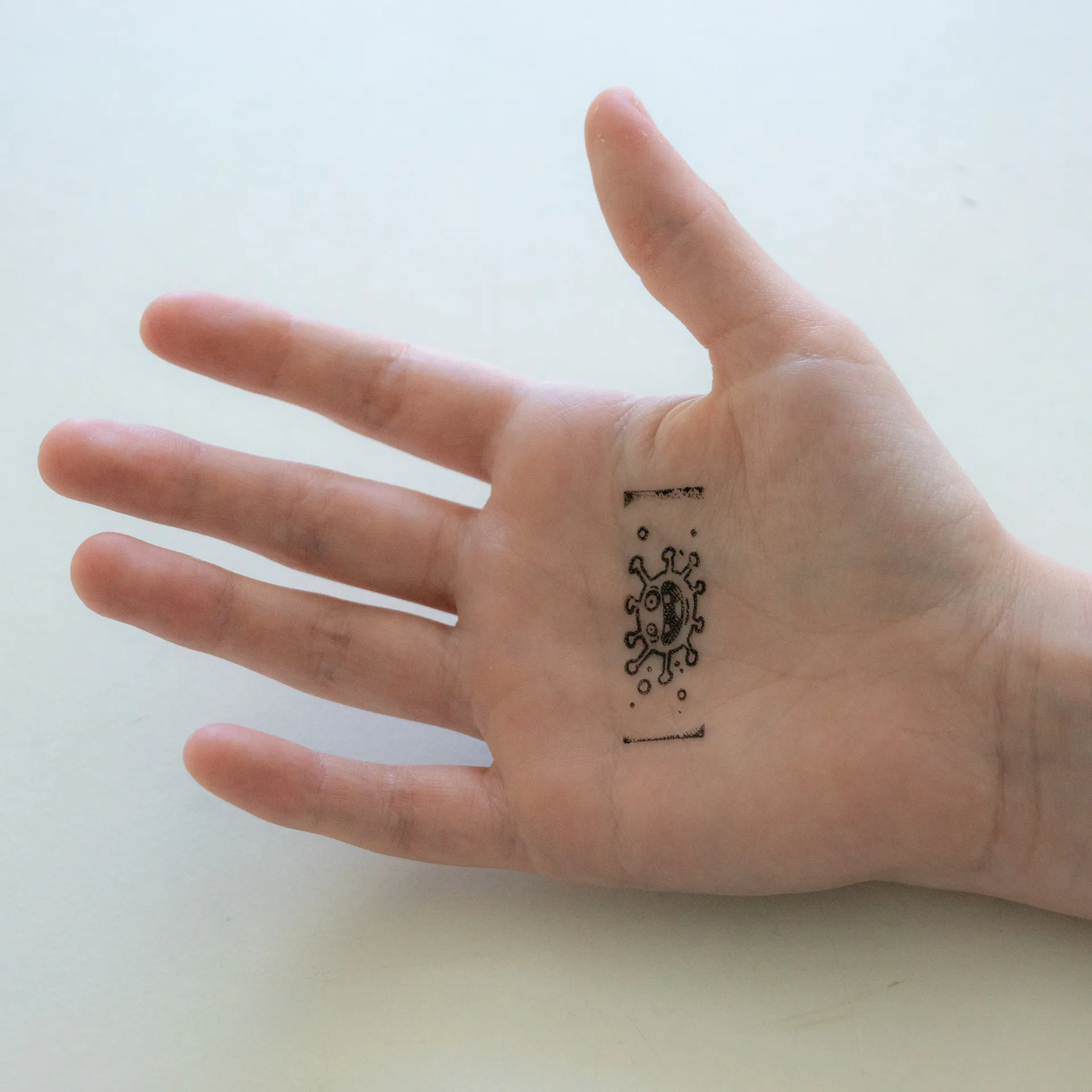 Handwasch-Stempel