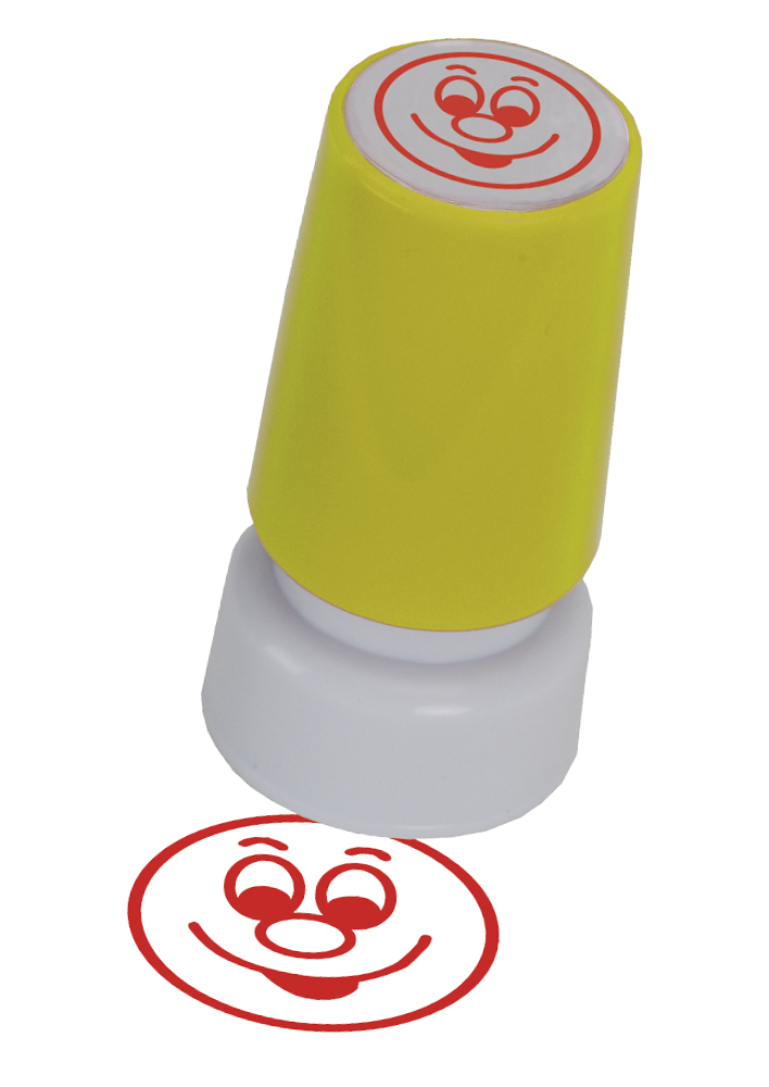 Stempel, Gesichter 3-tlg.