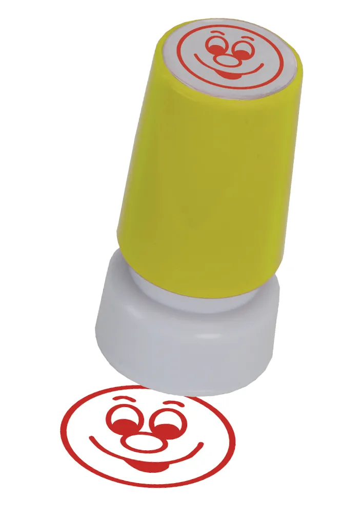 Stempel, Gesichter 3-tlg.