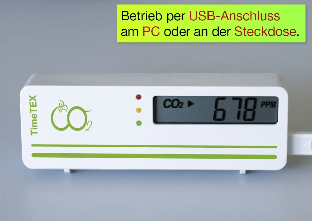 Luftgüte-Messer CO2 "Compact"