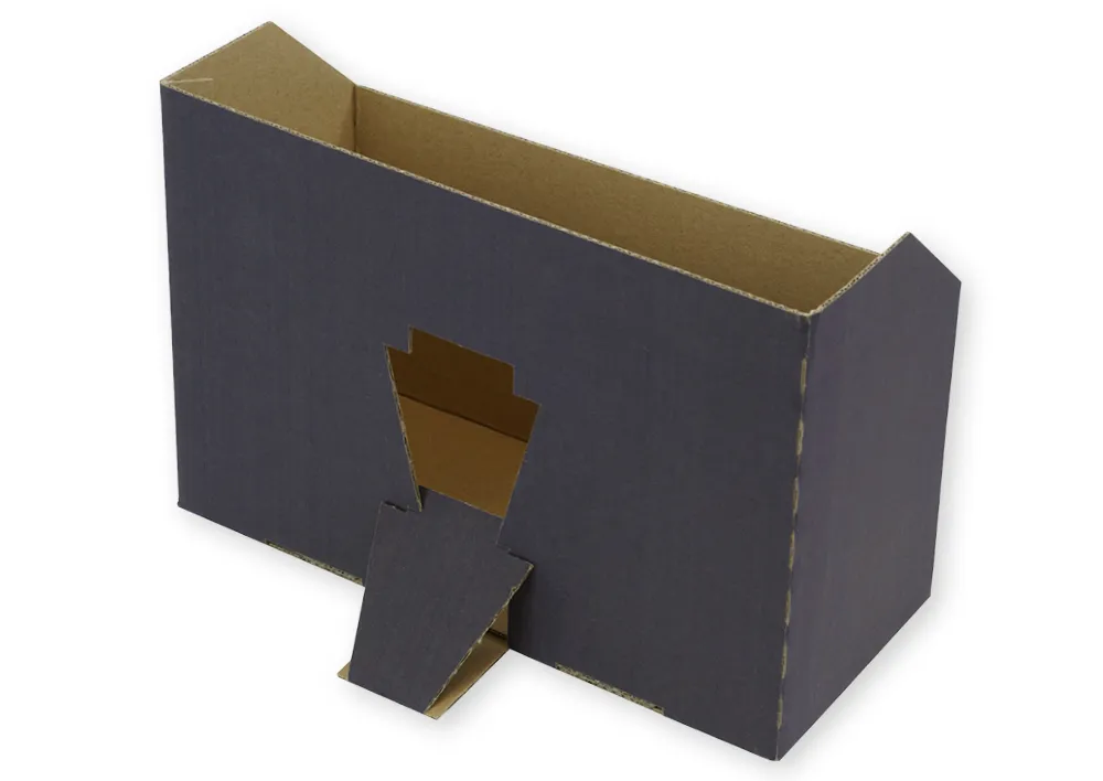 Set Natura-Karteikasten aus Pappe A5, farbig, nach vorn abfallend, planliegend, 5 Stück