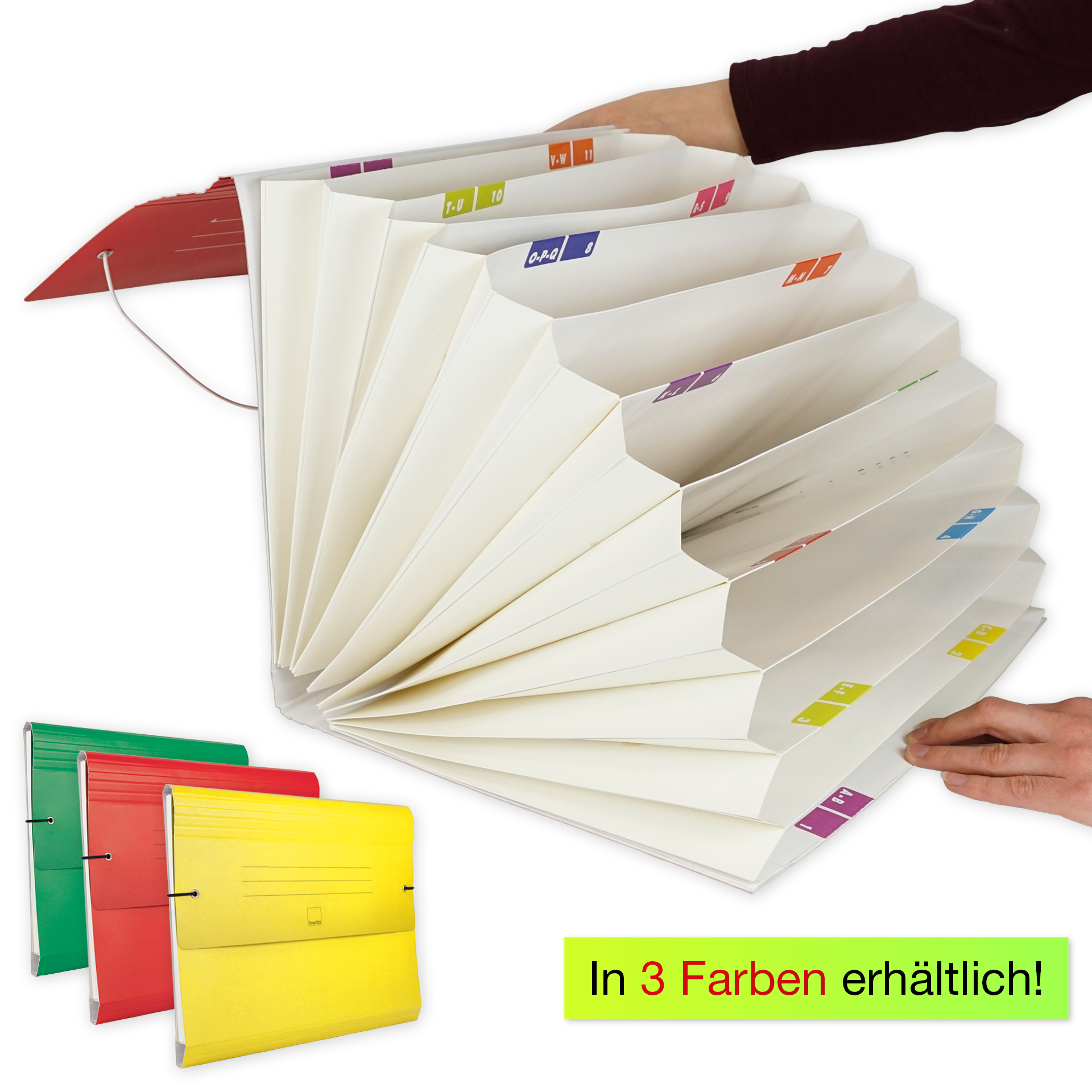 Fächer-Ordnungs-Mappe