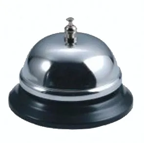 Tisch-Klingel, silberfarben