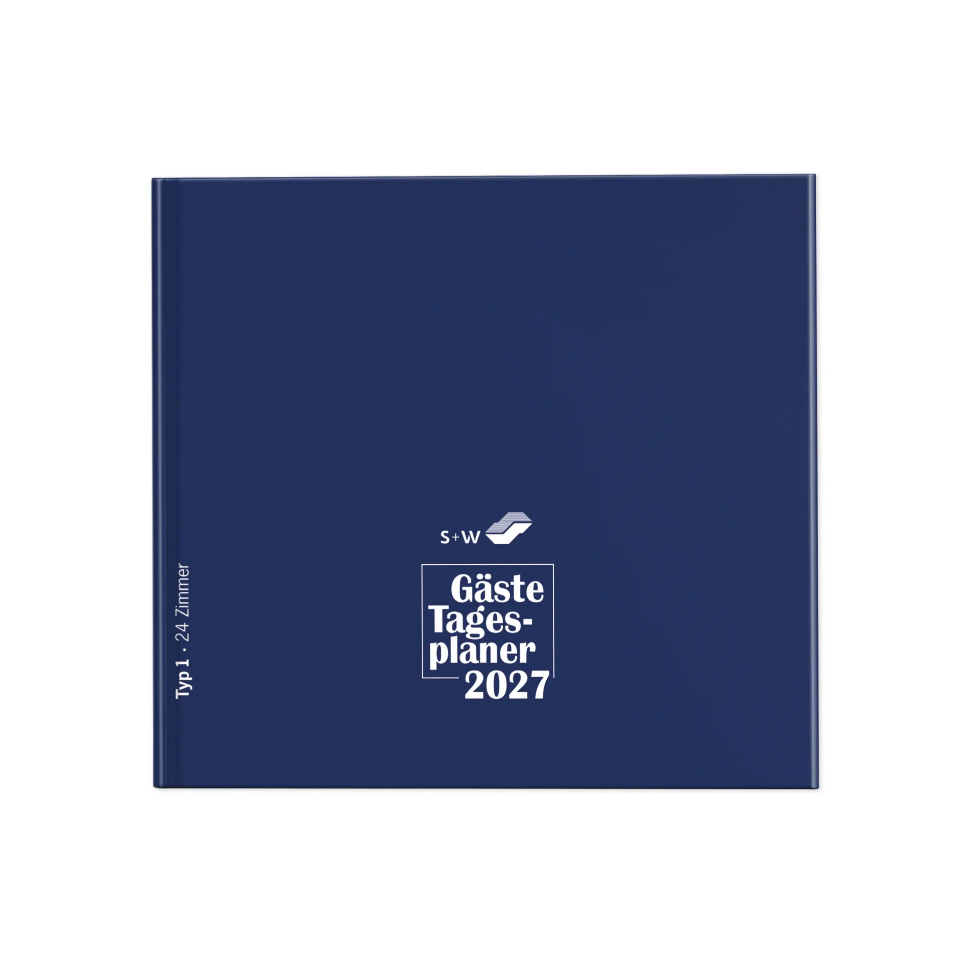 s+w Gäste-Tages-Planer 2027, Typ1, 24 Zimmer