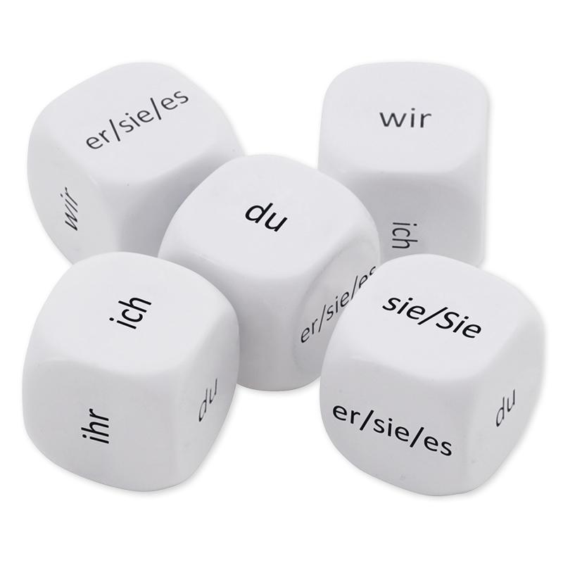Würfel "Personalpronomen", 5-tlg.