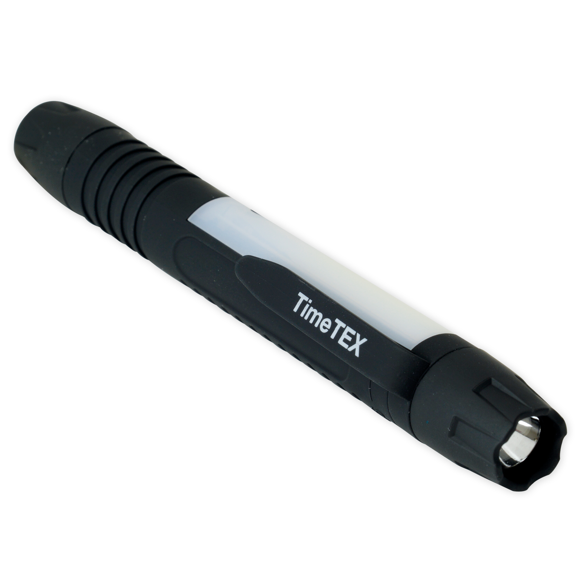 LED-Taschenlampe mit Leselicht, 17 cm lang, 2 cm ø