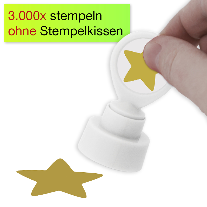 Stempel, Stern gold