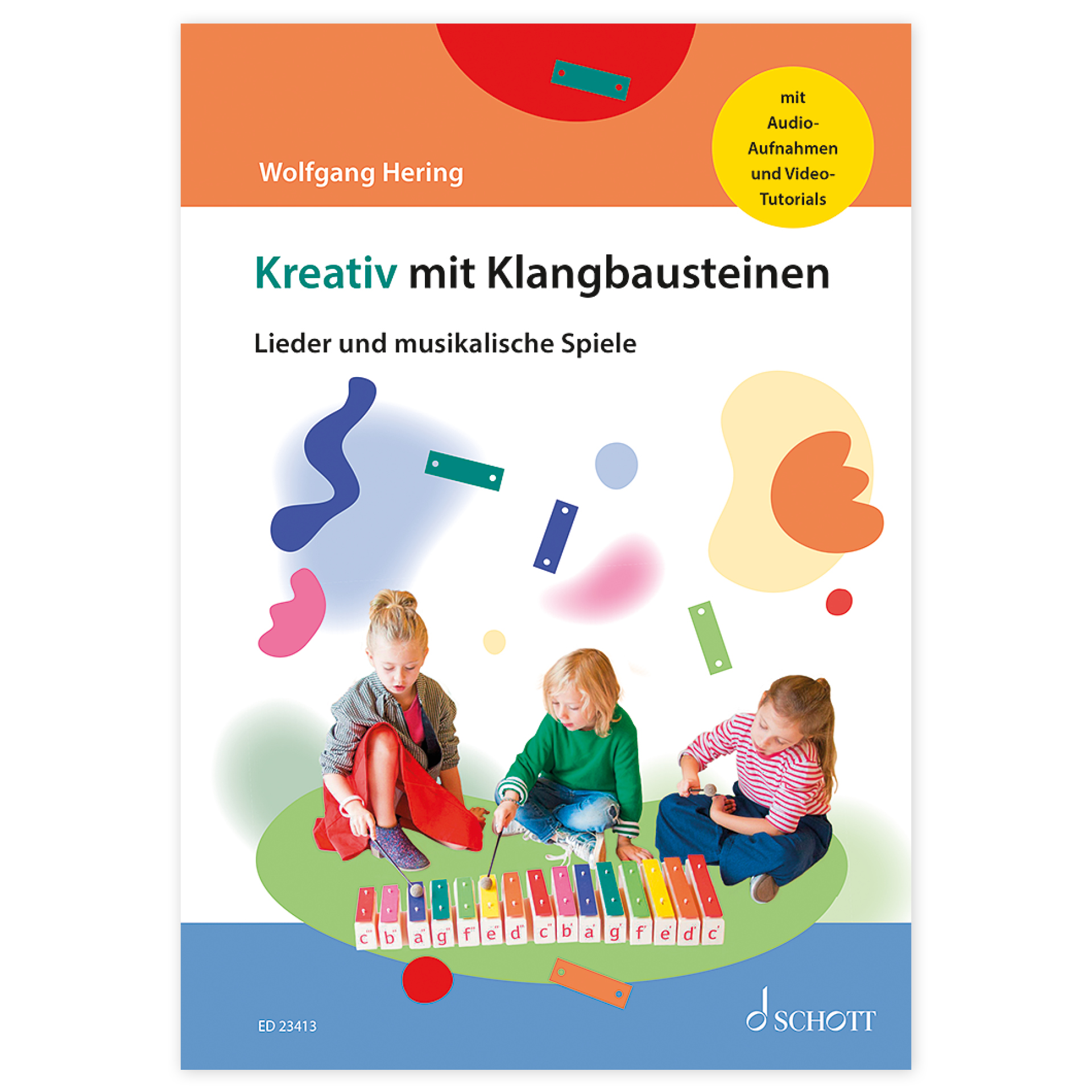 Buch "Kreativ mit Klangbausteinen", mit CD, 104 Seiten