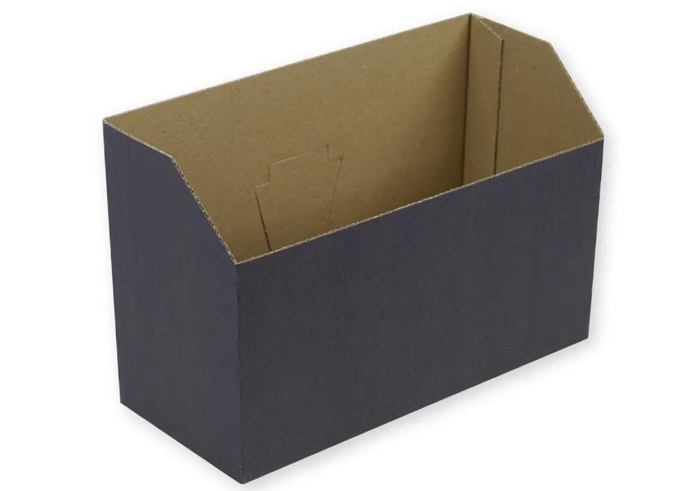 Set Natura-Karteikasten aus Pappe A5, farbig, nach vorn abfallend, planliegend, 5 Stück