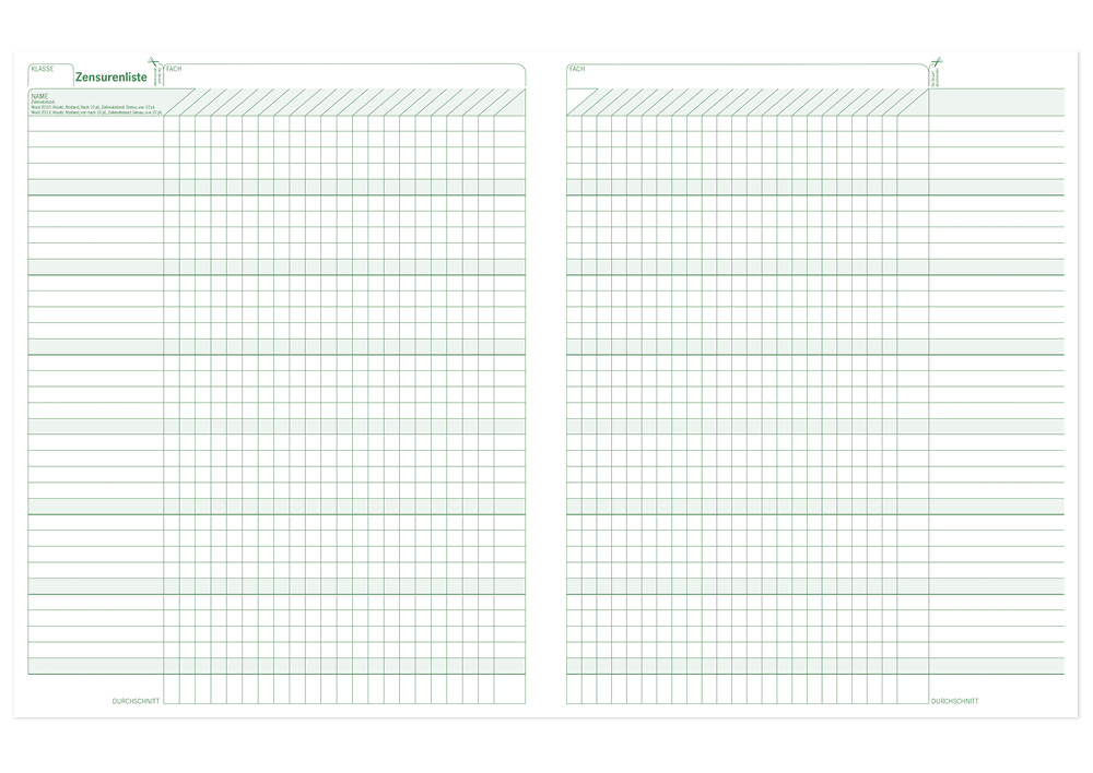 s+w Unterrichts-Planer Edition BLÄTTER A4++ 25/26