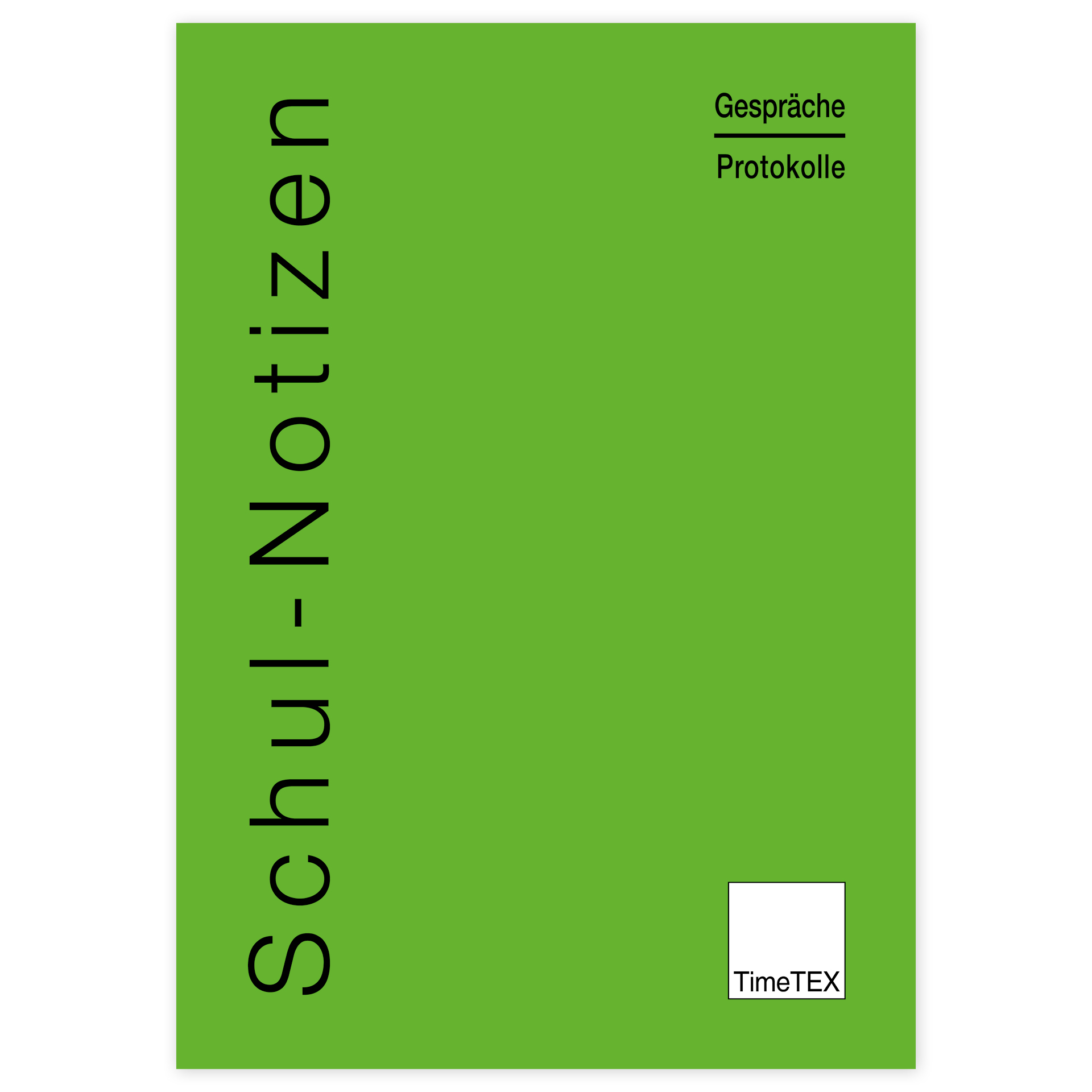 TimeTEX Heft Schul-Notizen A4