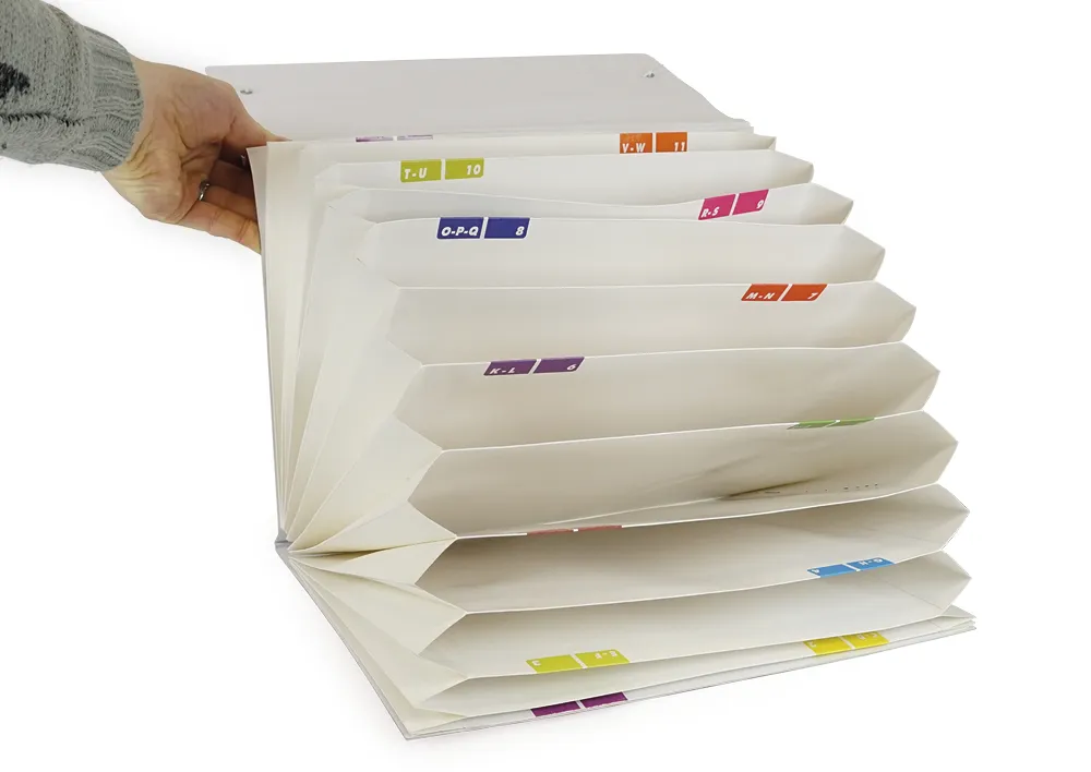 Fächer-Ordnungs-Mappe