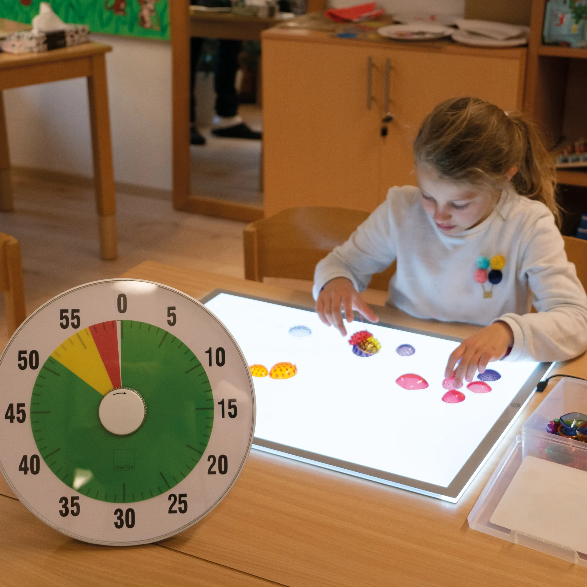 Zeituhr XL mit Ampelfunktion