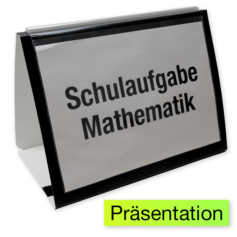 3in1 Tischaufsteller "Info"