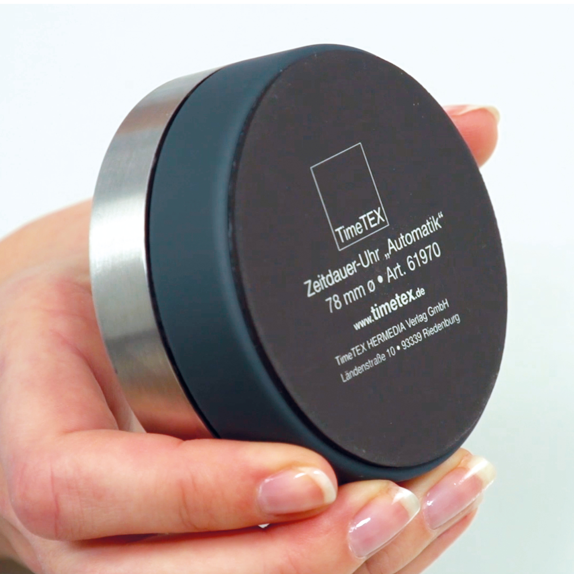 Zeituhr "Automatik", magnetisch, 7,8cm