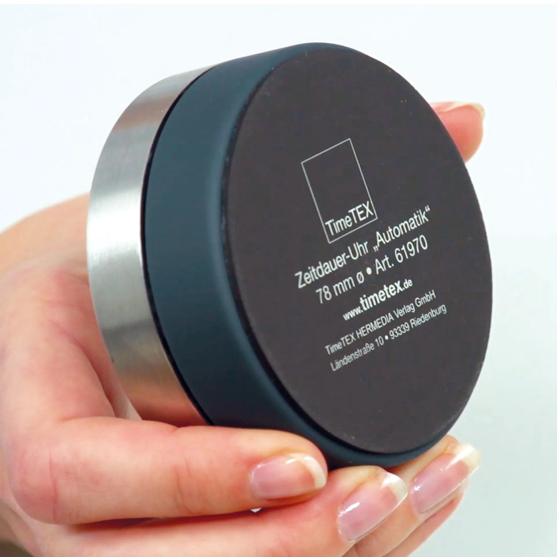 Zeituhr "Automatik", magnetisch, 7,8cm