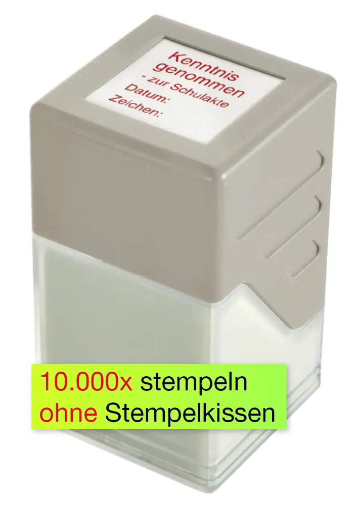 Stempel, Schulakte