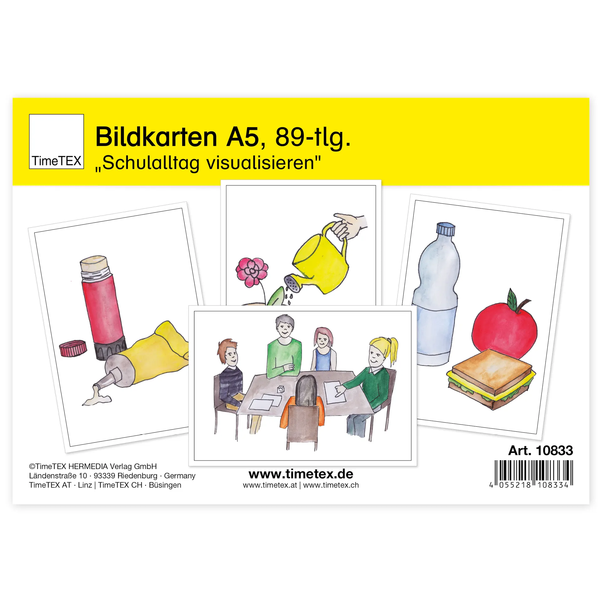 Bilderkarten "Mein Schulalltag", 89-tlg.