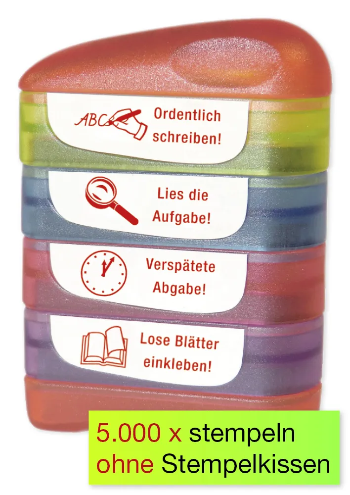 Stempel-Türmchen, Verspätete Abgabe