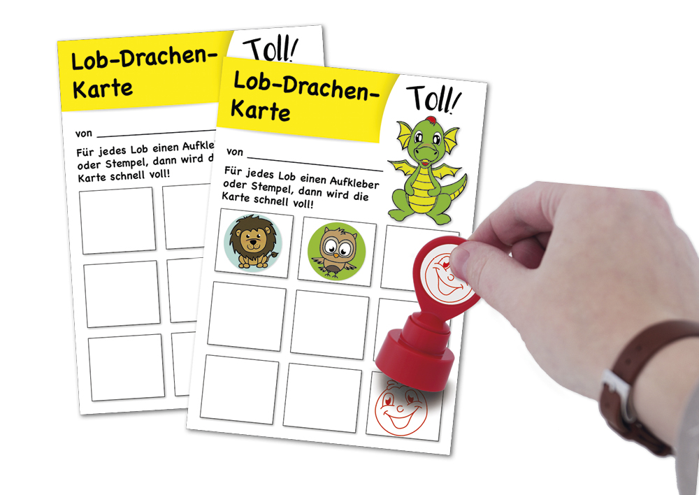 Stempel-Sticker-Sammelblöckchen Stempel-Sticker-Sammelblöckchen