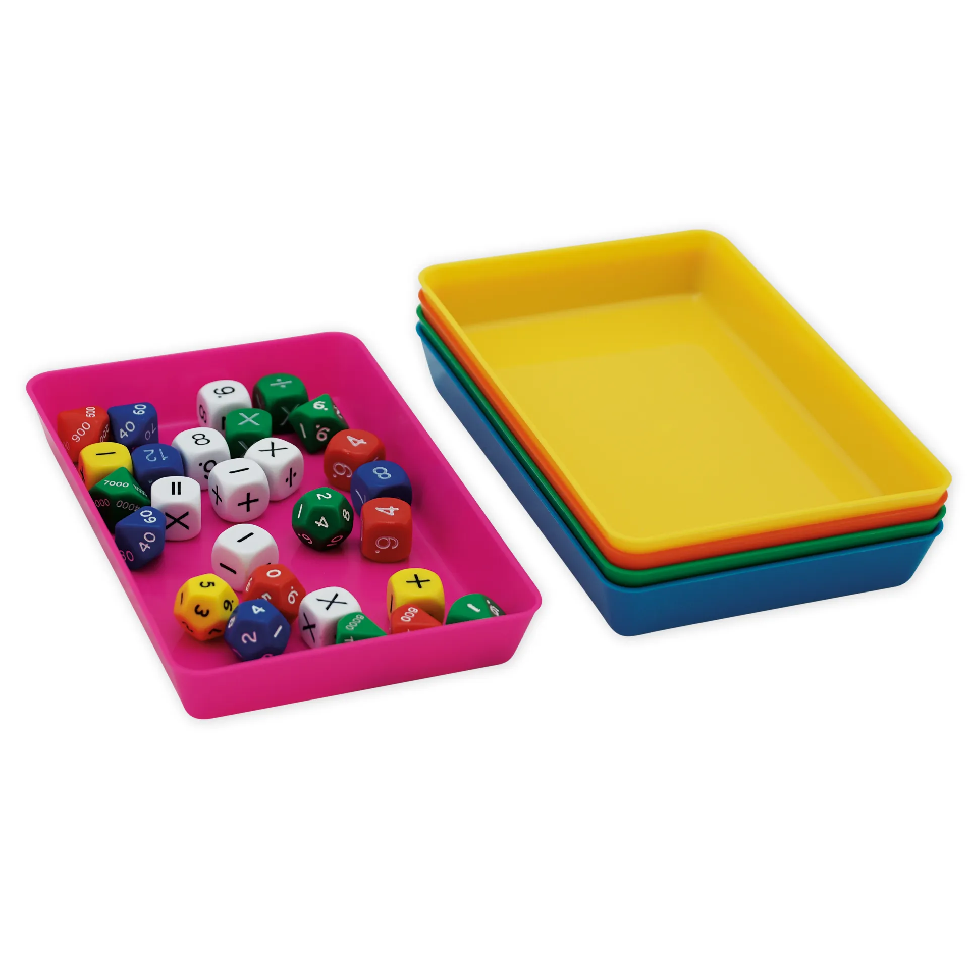 Set Aufbewahrungs-Schalen Kunststoff L, 5-tlg.