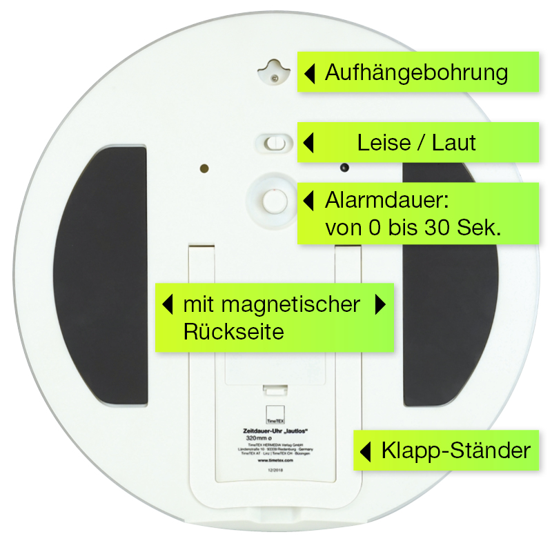 Zeituhr XL mit Ampelfunktion