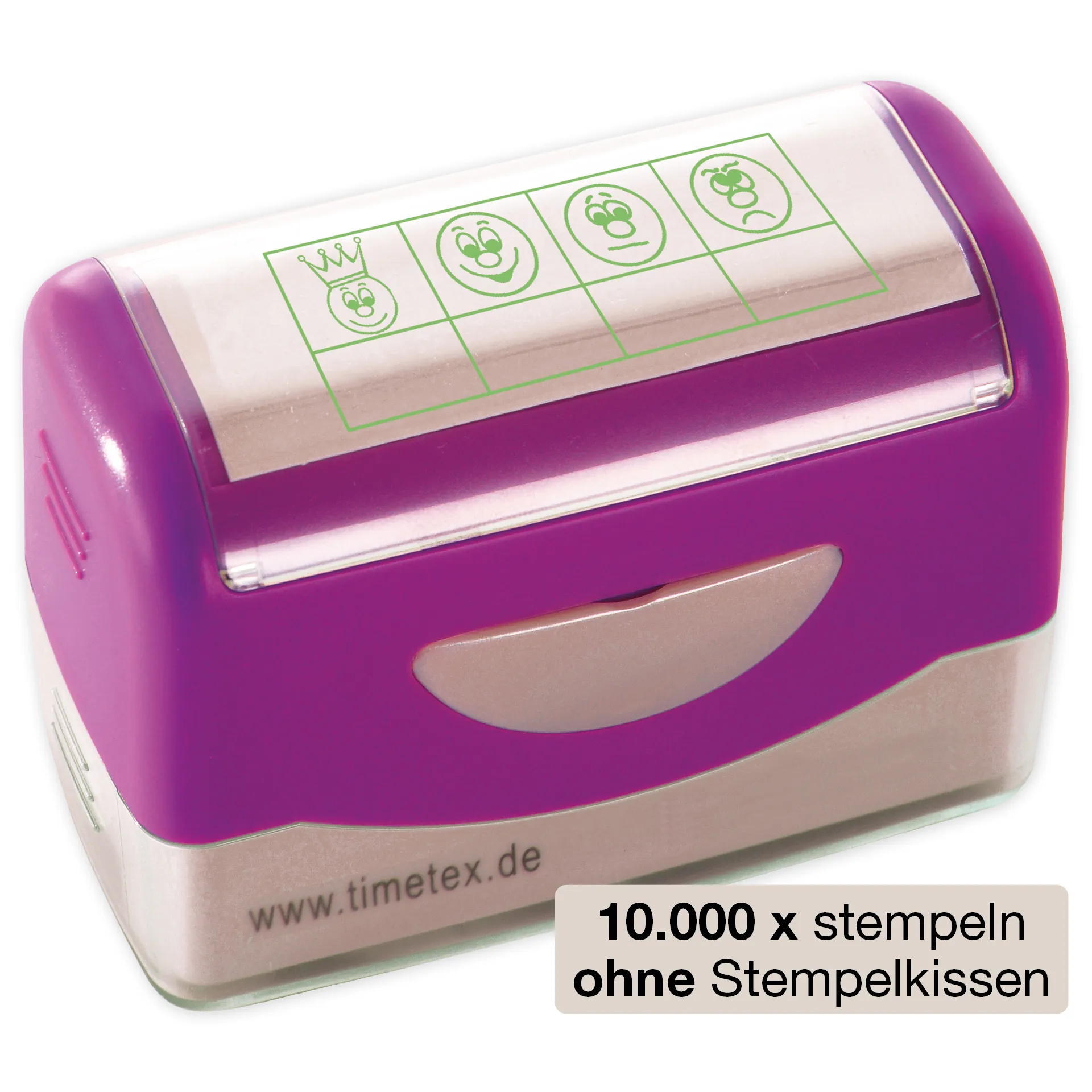 Stempel, 4 Gesichter
