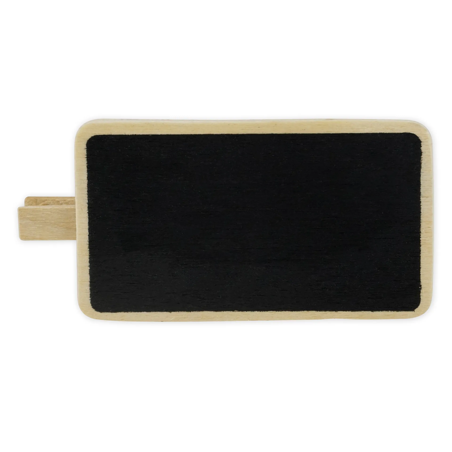 Klemm-Täfelchen schwarz, groß, 50-tlg.