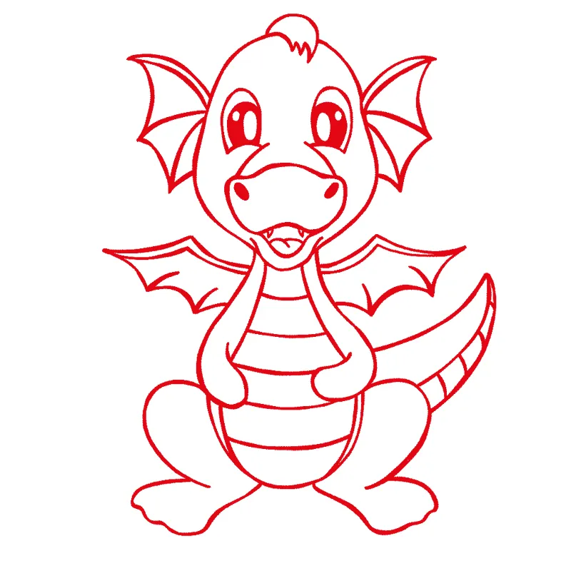 Stempel, Drache