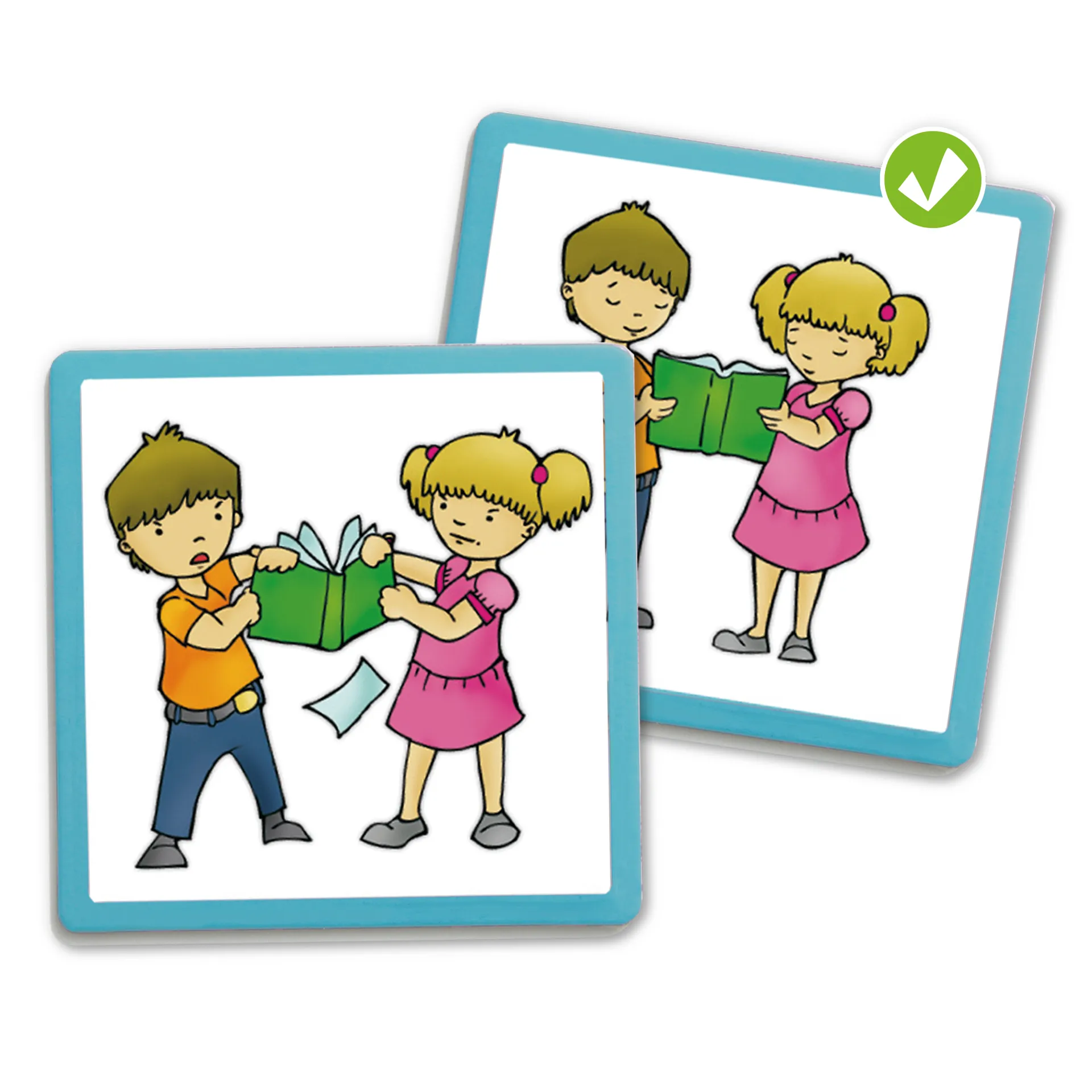 Set Verhaltens-Regeln „Schule“ mit Paar-Karten im Koffer