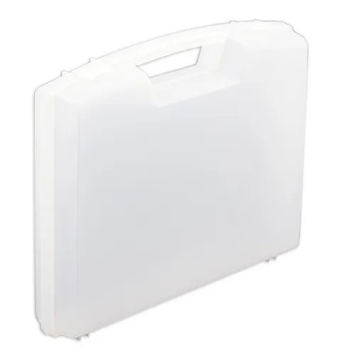 Kunststoff-Koffer leer, ca. 22x15x4,5 cm