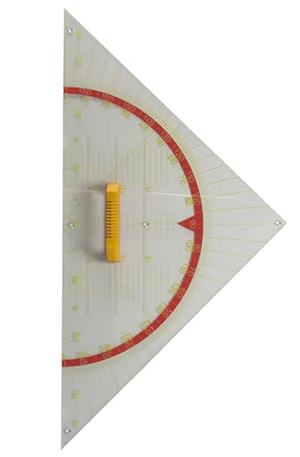Tafel-Geodreieck, magnetisch