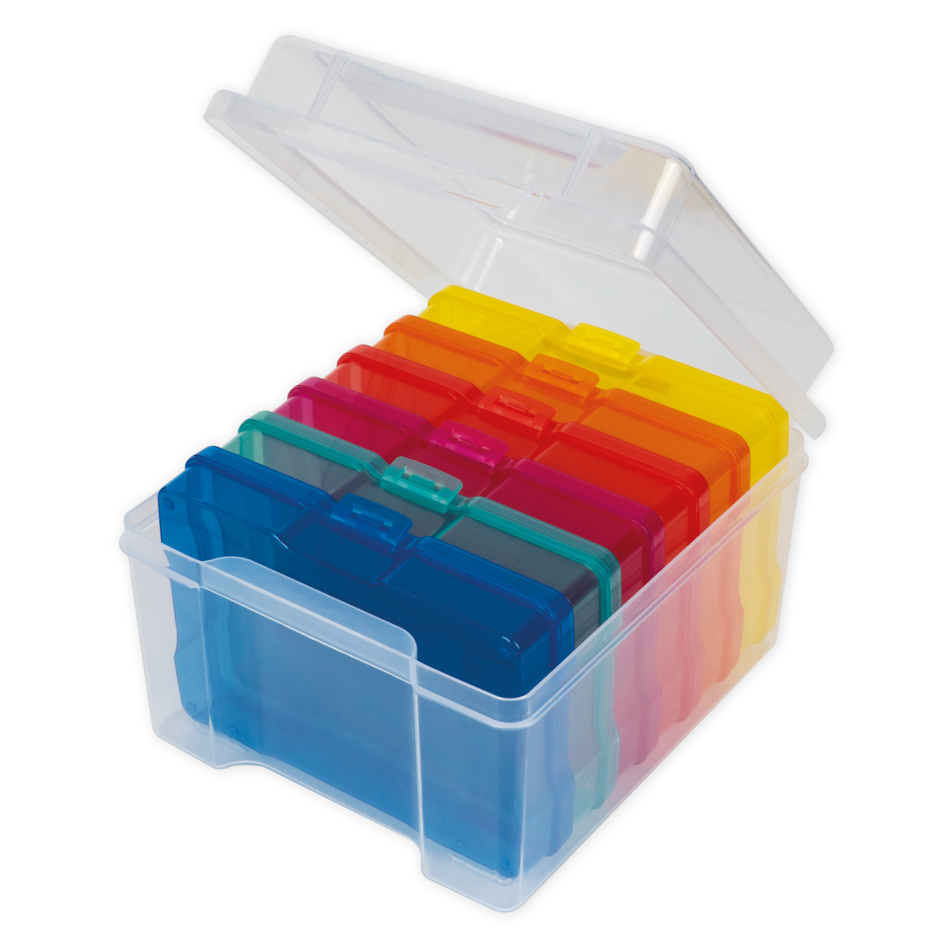 Farb-Boxen in der Box, transparent, 7-tlg.