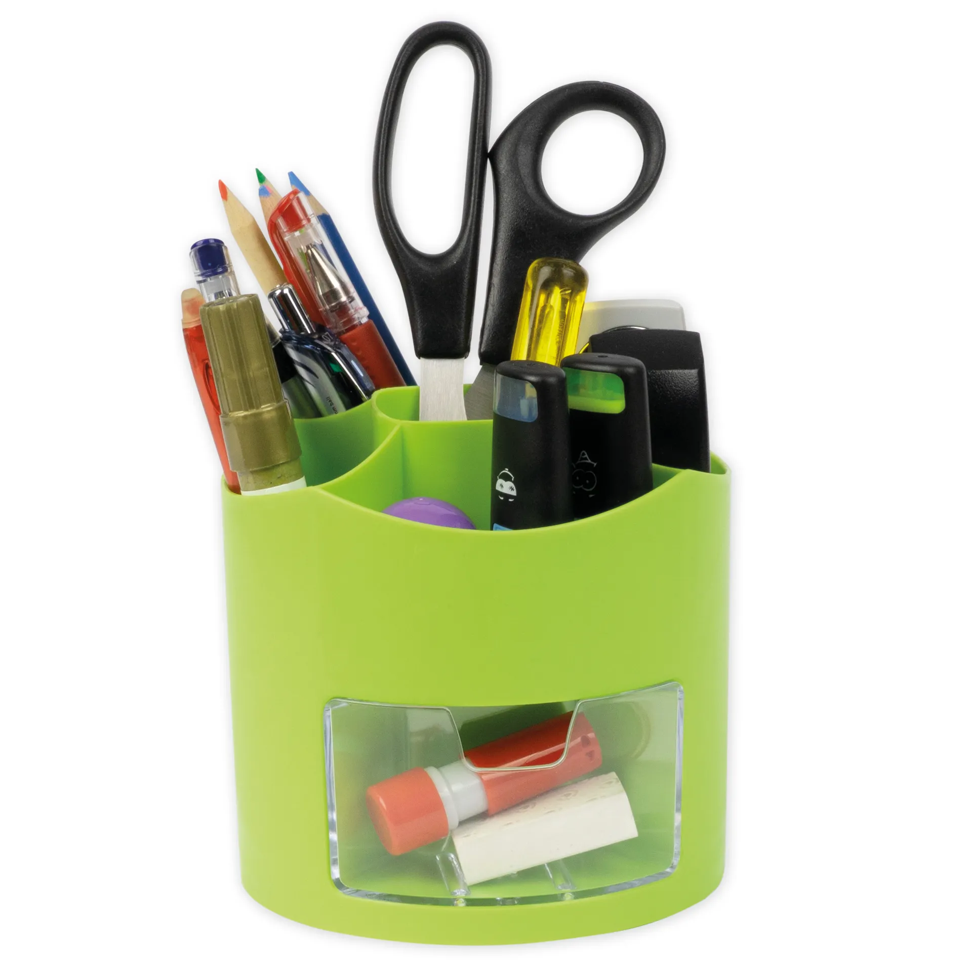 TimeTEX Tisch-Organizer "Greenly" mit Schubfach, drehbar, grün
