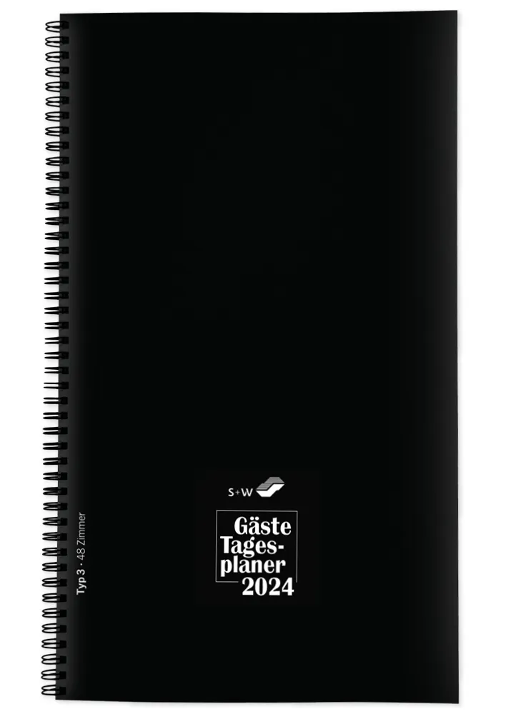 s+w Gäste-Tages-Planer 2026, Typ3, 48 Zimmer