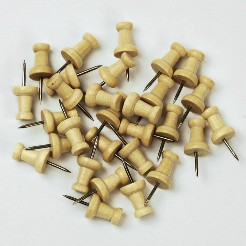 Natura-Büro-Set Pinnnadeln und Klammern aus Holz, 100-tlg. Natura-Büro-Set Pinnnadeln und Klammern aus Holz, 100-tlg.