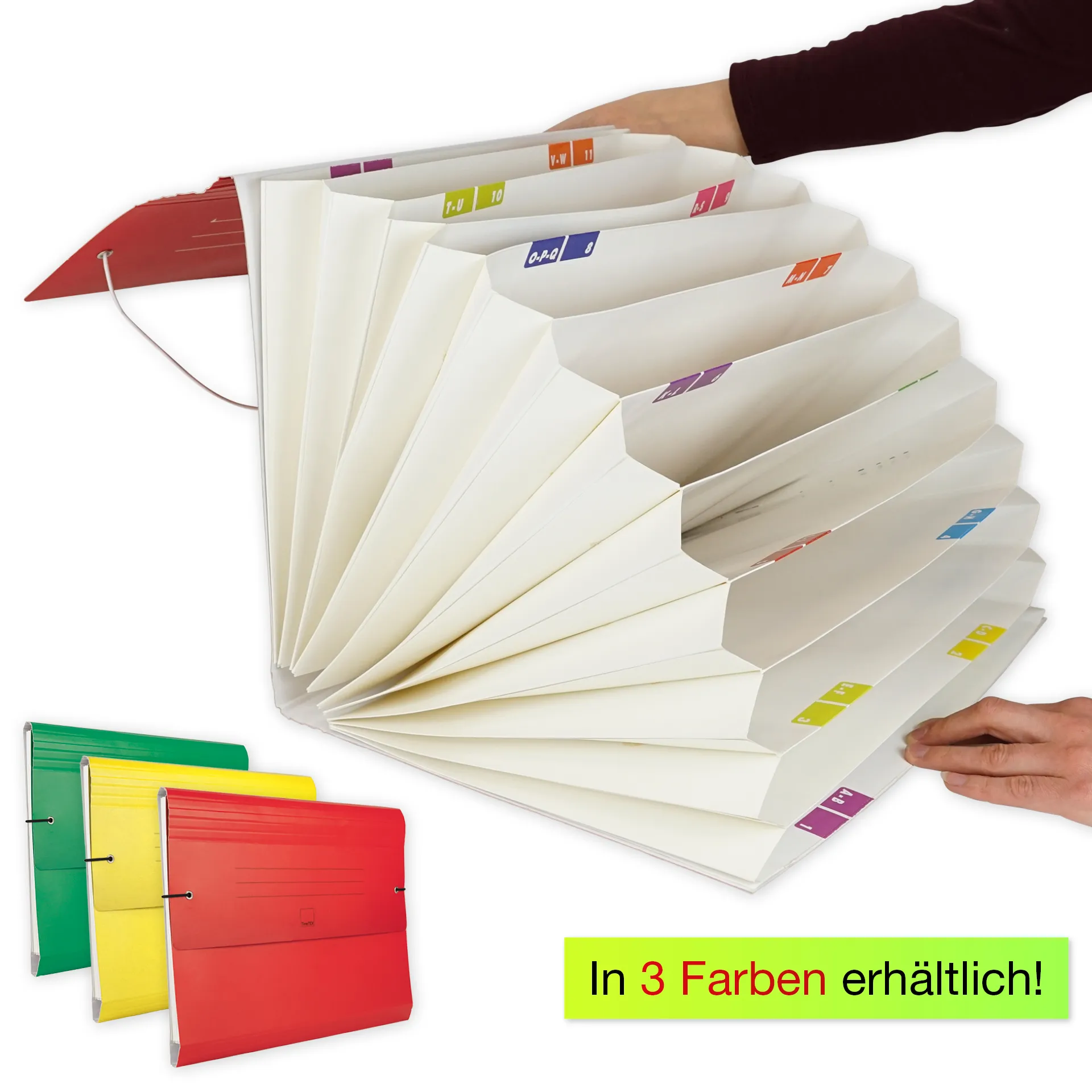Fächer-Ordnungs-Mappe