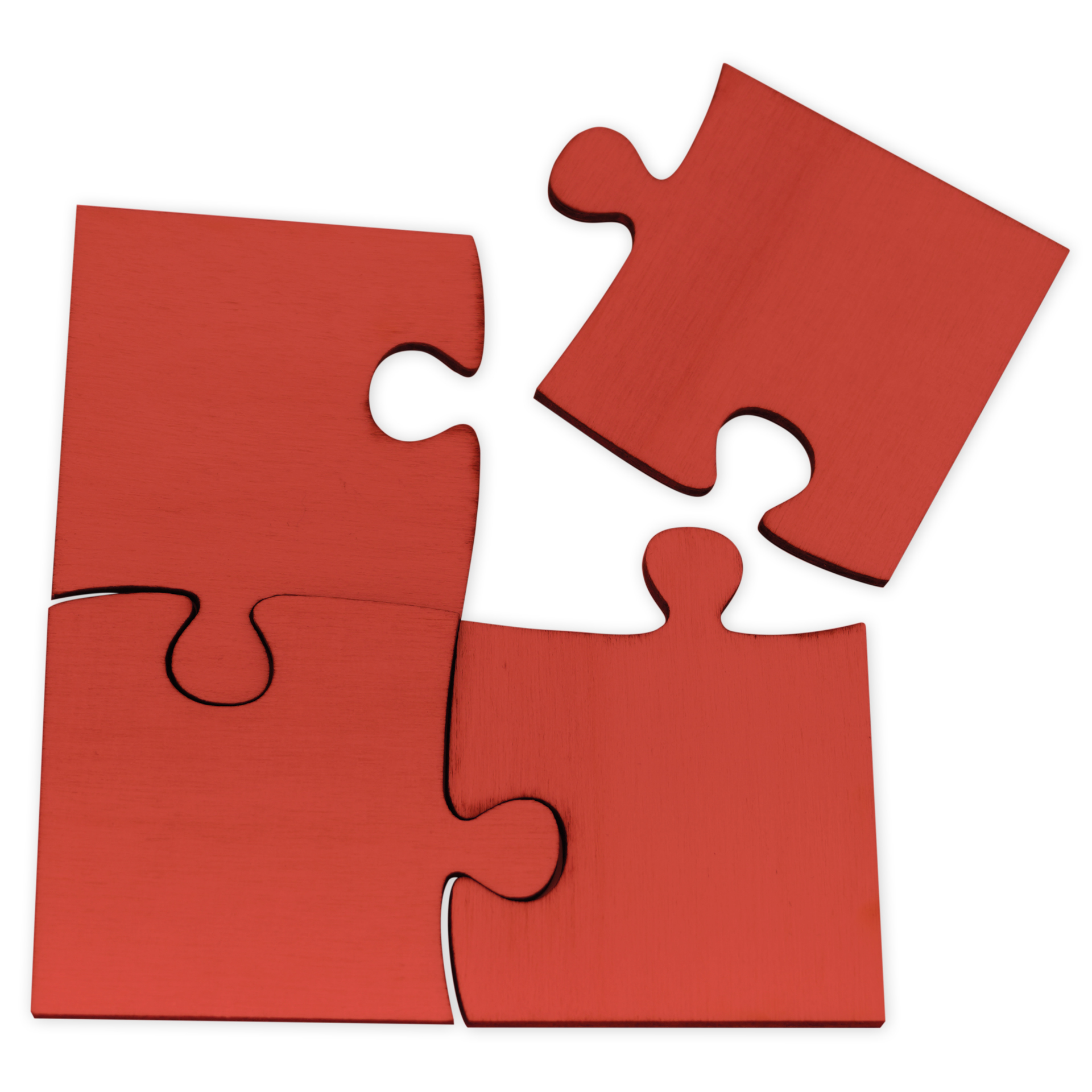 Team-Puzzle aus Holz, 16-tlg.