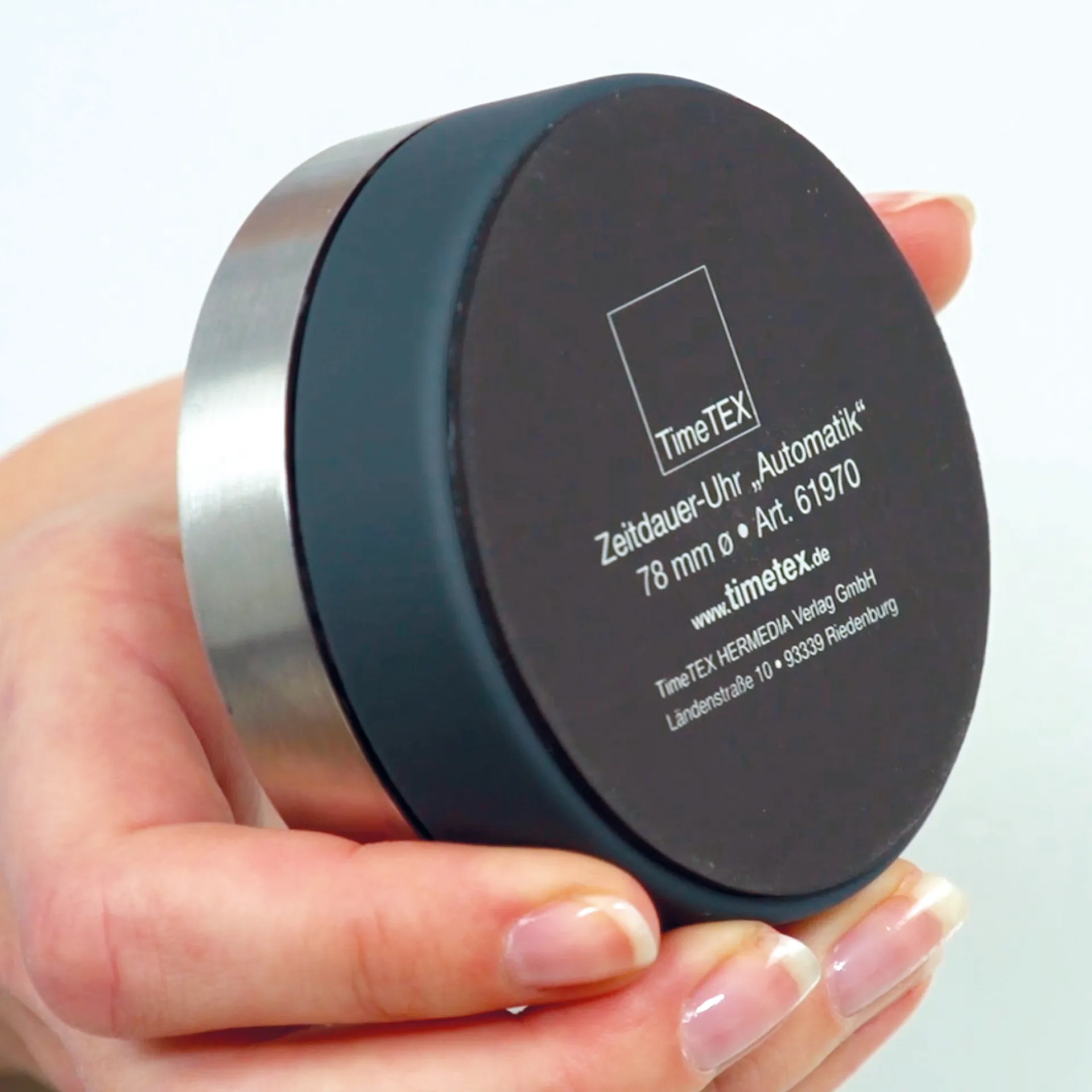 Zeituhr "Automatik", magnetisch, 7,8cm