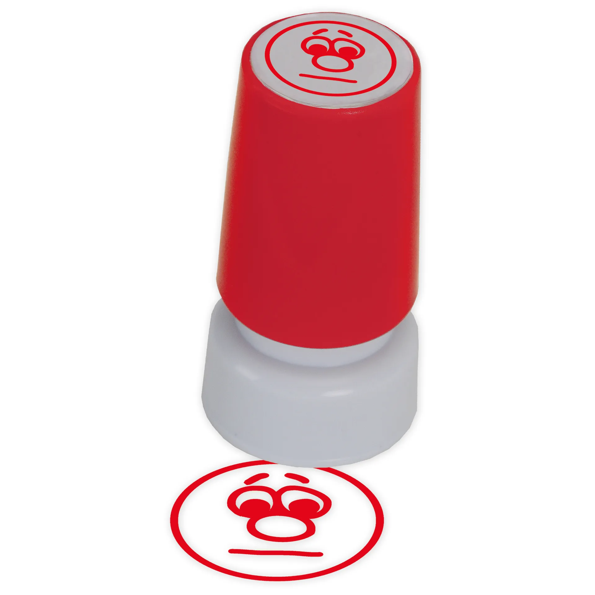 Stempel, Gesicht neutral